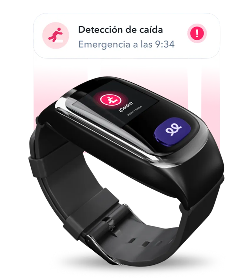 reloj durcal detectando caida