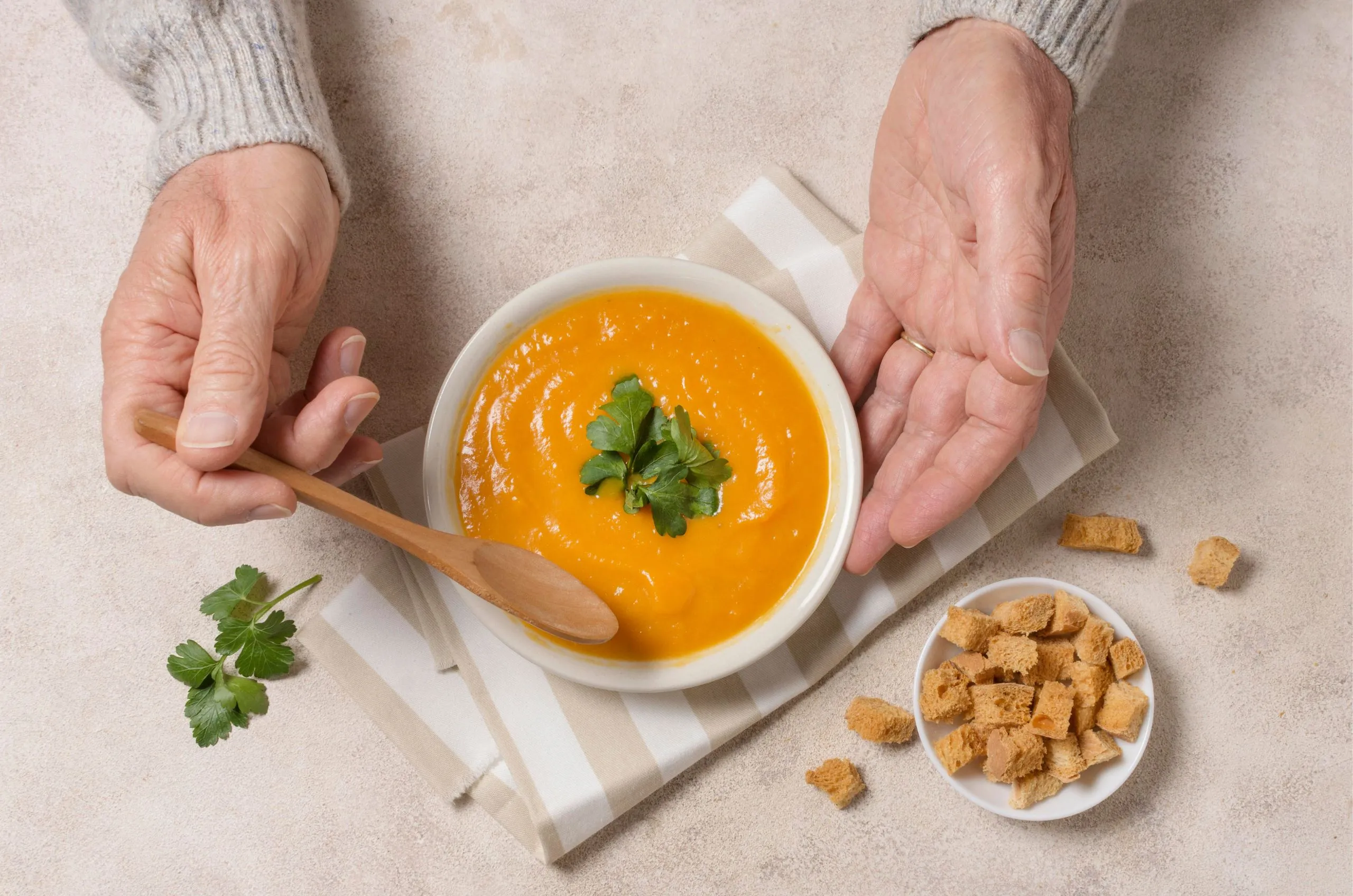 Conoce los beneficios de los purés para personas mayores