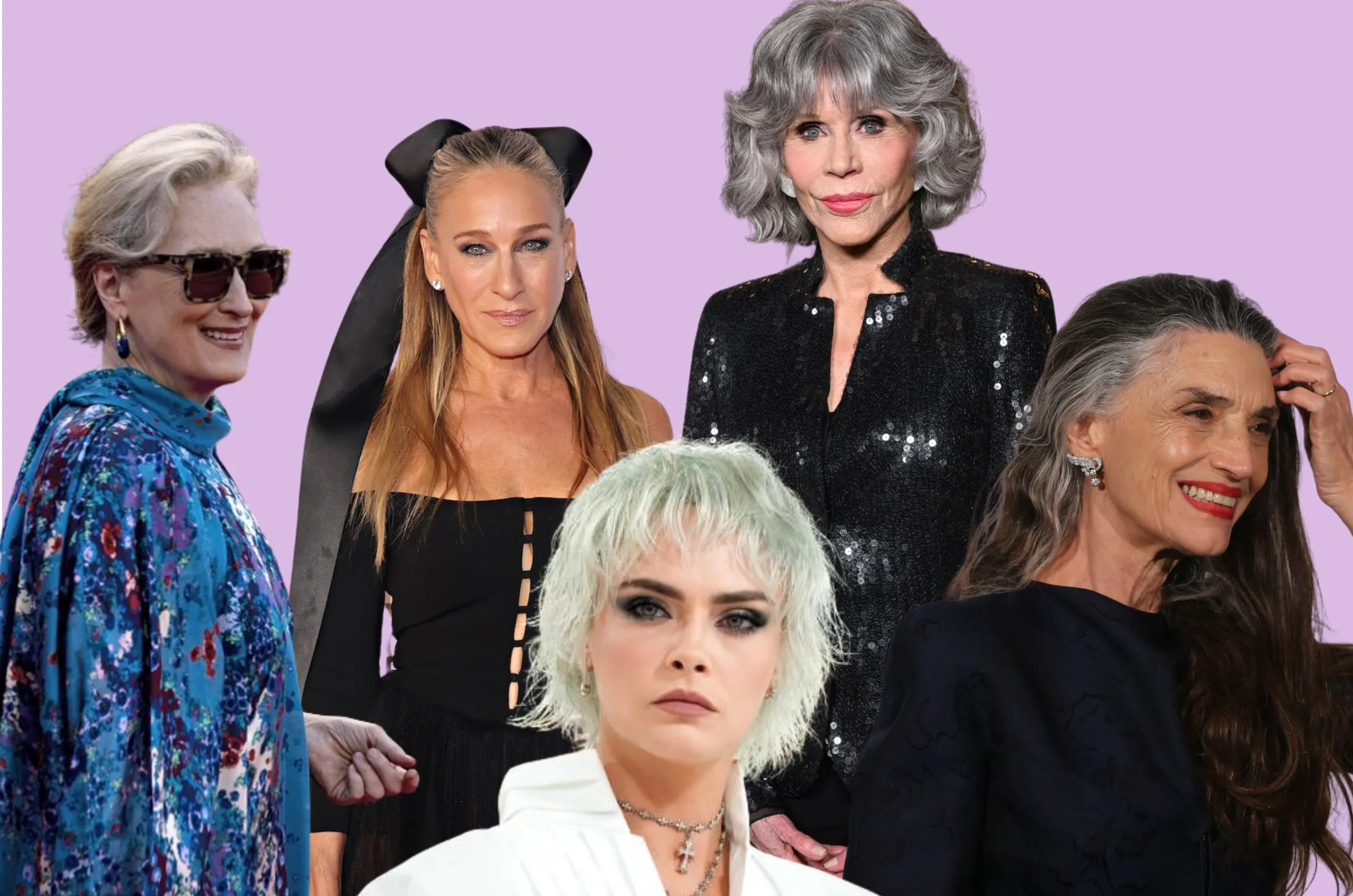 Descubre los mejores cortes de pelo canoso para mujer de 50 años