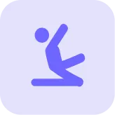 icono de una persona cayendo