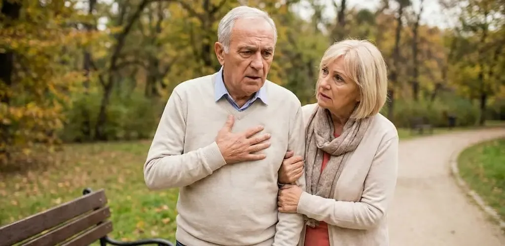 Signos tempranos de fatiga o problemas cardíacos que no deberías ignorar en tus padres