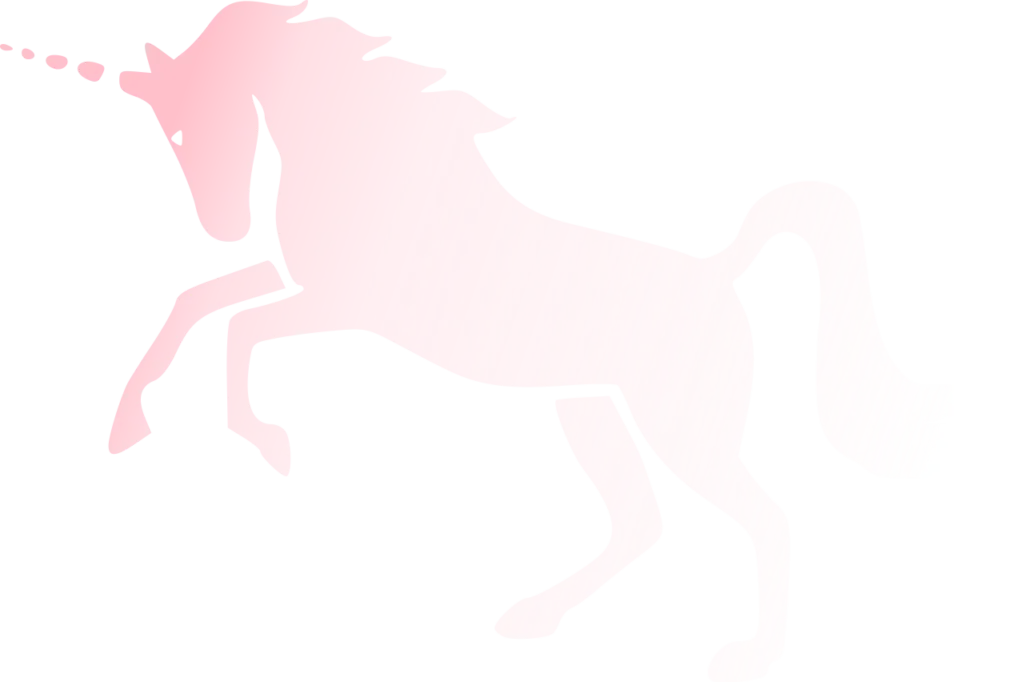 Unicornio Rosa Invisible