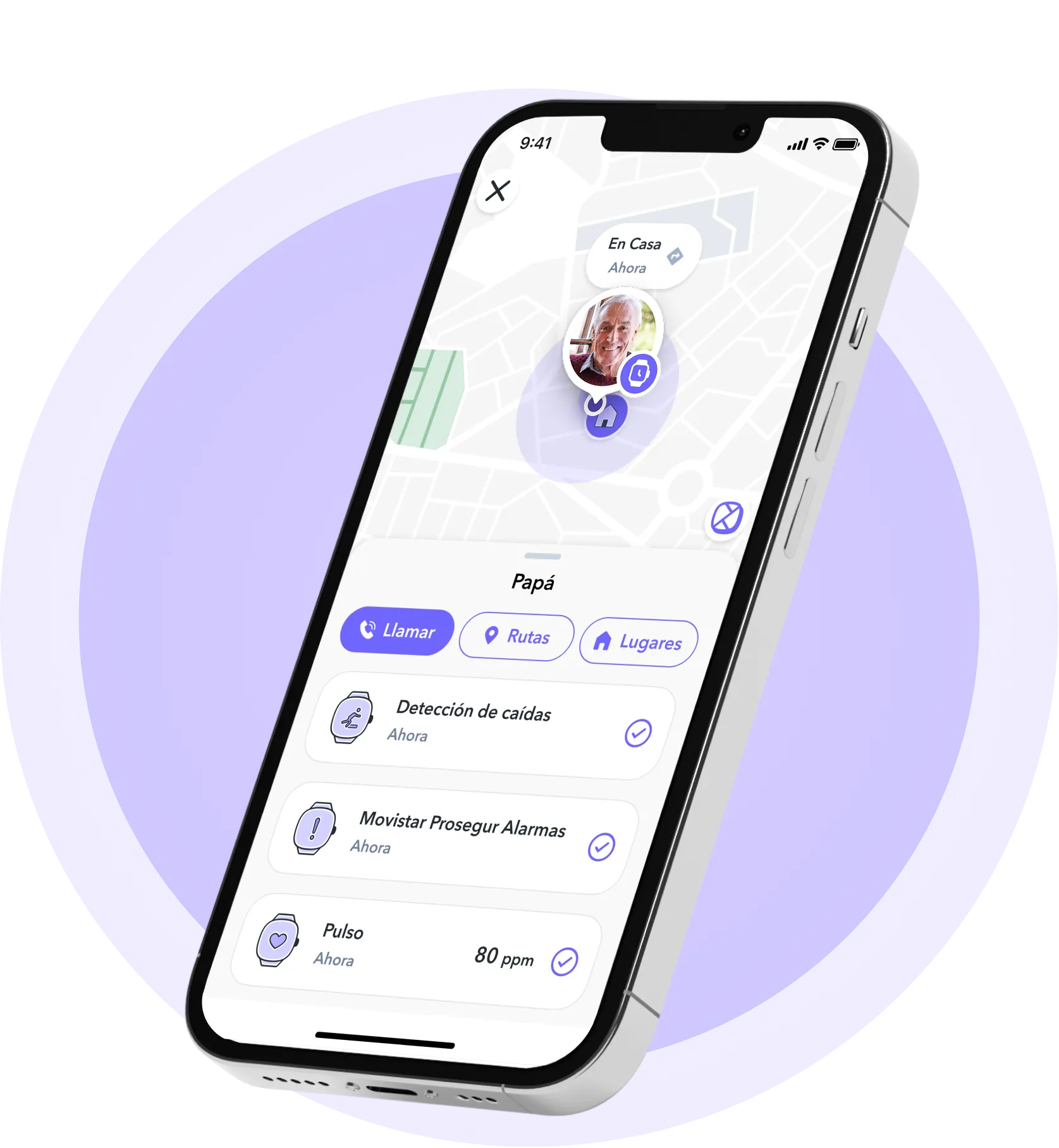 Aplicación Durcal para familiares