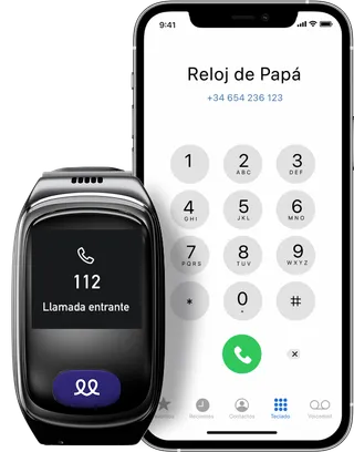 Recepción de llamadas en el Reloj Durcal