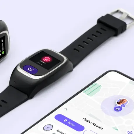 Reloj Durcal de teleasistencia con GPS y detección de caídas