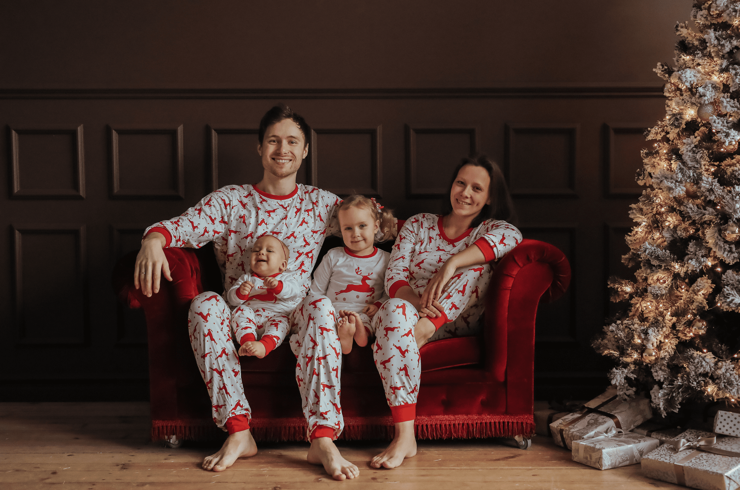 10 ideas de pijamas familiares para esta navidad - Durcal