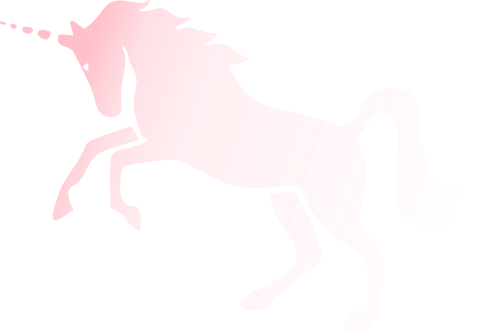 Unicornio Rosa Invisible